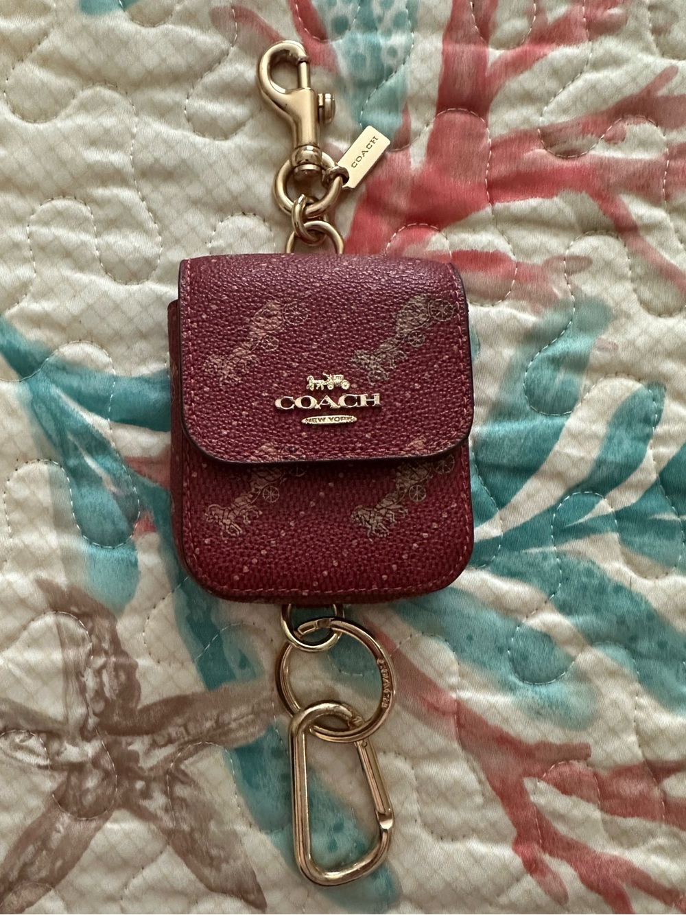 Coach Multi Attachment Case Bag Charm
